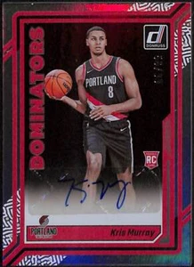 2023-24 Donruss Kris Murray (RC) /99 Rookie Dominators AUTO Trailblazers - Bild 1 von 2