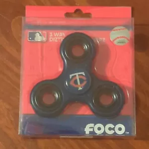 Minnesota Twins MLB 3 Way Diztracto Spinnerz New Fidget Spinner - Picture 1 of 2