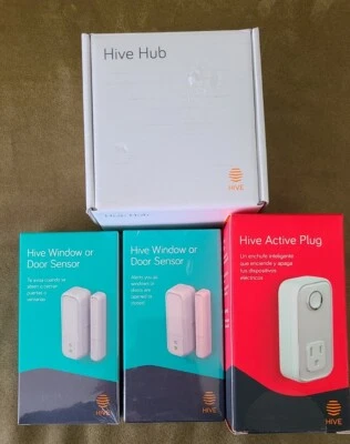 Hive Nano 2 Hub with Sensors  and plug by Hive Home Automation  - Image 1 of 3