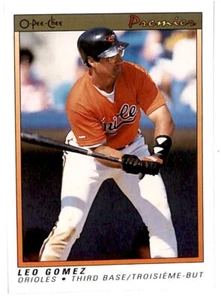 1991 O-Pee-Chee Premier Leo Gomez Baltimore Orioles #52 - Picture 1 of 2