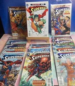 Superman: The New 52~DC Comics~Issues #0 through #15~16 Issue Comic LOT~Complete - Picture 1 of 17