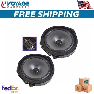 Front Door Speaker Assembly LH & RH Set For 2006-2007 Honda Civic - Picture 1 of 4