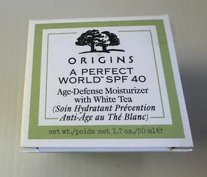 Origins A Perfect World SPF 40 Age-Defense Moisturizer with White Tea - 1.7 oz - Picture 1 of 6