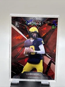 2023 WILD CARD AMERICAN METALLIX RC J.J. MCCARTHY # WMF-JM 2/7 - Bild 1 von 6