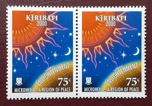 Par de iluminación Kiribati 2000 75c MNH Mi 817 Scott 758 XF 9409 - Imagen 1 de 3