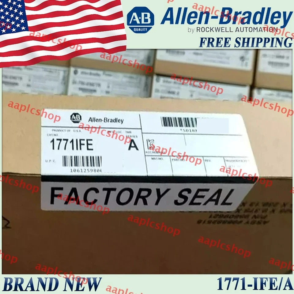 New Sealed AB 1771-IFE/A PLC-5 Analog Input Module 1771-IFE serA US Free Ship - Image 1 of 4