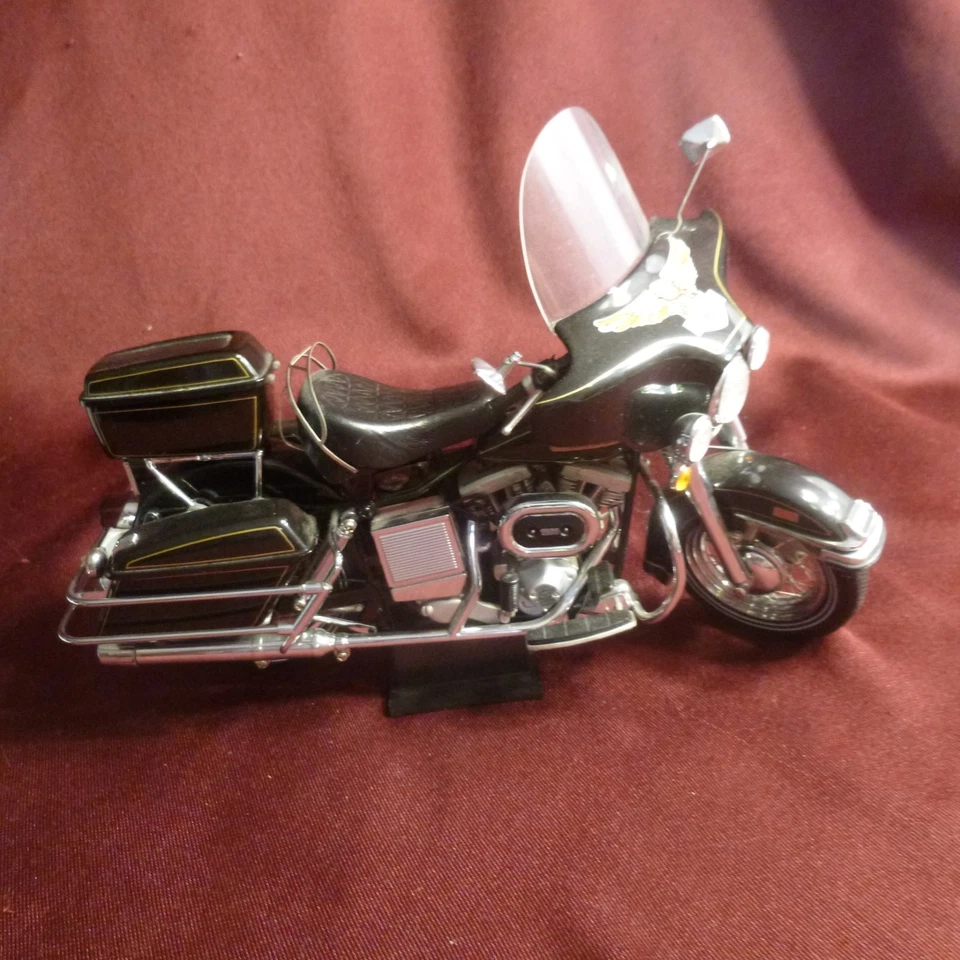 Franklin Mint - Harley-Davidson Motor Cycles Electra Glide FMPM 1976 Maßstab 1:10 - Bild 1 von 4