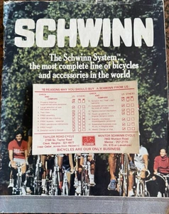 Vintage SCHWINN HÄNDLERZEITSCHRIFT PREISLISTE Mid Century Modern 70er-80er Jahre Fahrrad - Bild 1 von 20