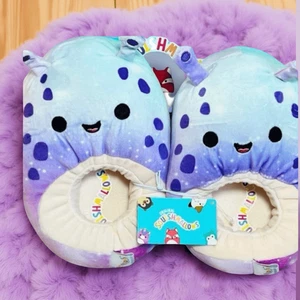 Neu mit Etikett Kleinkind Daxxon the Alien Squishmallow Hausschuhe Größe 13/1 - Bild 1 von 3