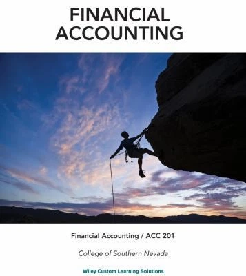 FINANCIAL ACCOUNTING,V.1 CUSTOM by Weygandt. Kimmel. Kieso Foto 1 de 1