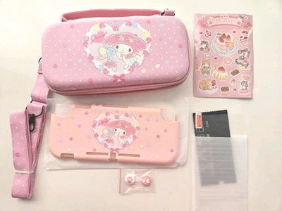 Estuche de Transporte Hello Kitty My Melody Nintendo Switch Lite Sin Marca Nuevo en Caja Foto 1 de 4