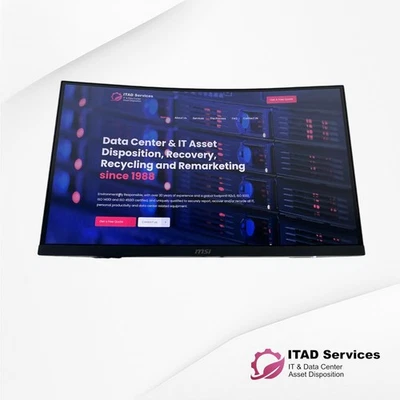 MSI G2422C 24" 180Hz Curved Gaming Monitor w/Stand *READ* - Image 1 of 4