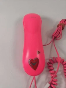 BT Duet 20 Pink Slimline Corded Home Telephone Phone | Desk or Wall Mountable - Zdjęcie 1 z 8