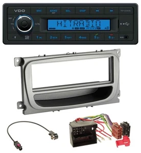 VDO Bluetooth AUX USB MP3 Autoradio für Ford Focus Galaxy C-Max ab 2007 silber A - Bild 1 von 6