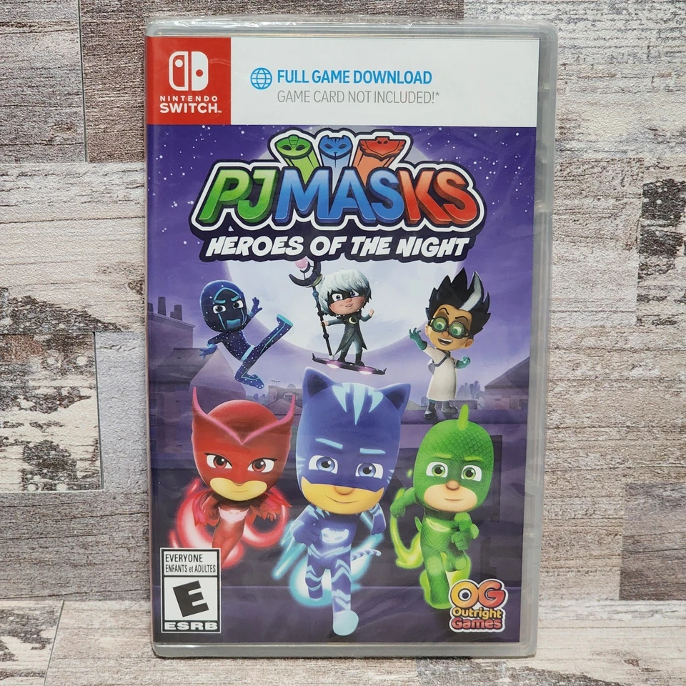 PJ Masks Heroes of the Night for Nintendo Switch Download Only NO CARTRIDGE