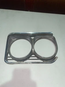 1966 Buick Skylark Chrome Headlight Bezel Left LH Driver Side 373263 - Picture 1 of 9