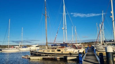 36FT GRP MORECAMBE BAY PRAWNER REPLICA SAILING BOAT PROJECT - Image 1 of 4