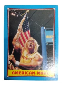 Hulk Hogan 1987 Topps WWF American Made #35 HOF WWE - Picture 1 of 2