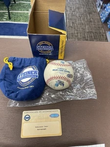 Robinson Cano Firmado a Mano Autografiado Juego Usado MLB Béisbol Steiner con Bolsa/Caja B - Imagen 1 de 4
