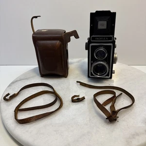 Vintage Ikoflex Zeiss Ikon 1:3,5 f=75mm Camera Novar Anastigmat - Picture 1 of 11