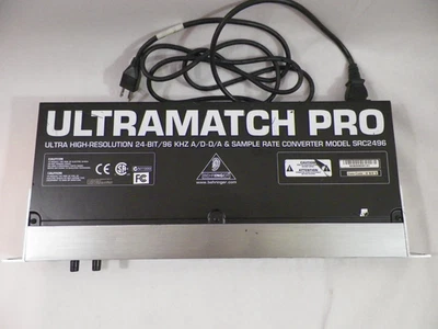 Behringer SRC2496 ULTRAMATCH PRO 24-Bit / 96KHZ A/D-D/A Sample Rate Converter - Image 1 of 4