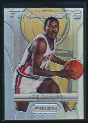 2012-13 Panini Prizm Finalists Silver Prizm JOE DUMARS #27 PISTONS HOF - Image 1 of 2