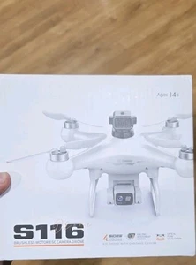 S116 MAX Brushless Optical Flow Remote Control Drone - Picture 1 of 3