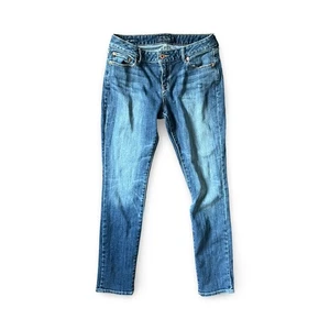 Pantalones de mezclilla ajustados Lucky Brand Lolita 6/28 regulares para mujer lavado mediano - Imagen 1 de 8