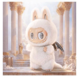 POP MART Monsters Engel in Wolken Labubu Zimomo Vinyl Gesicht Puppe Plüsch Figur NEU - Bild 1 von 16