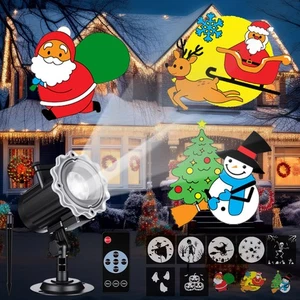 10 in 1 Christmas Projector Light Holiday Projector Light Movement Projection... - Picture 1 of 6