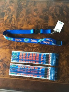 Florida Gators - 2 packs Pencils - Lanyard NWT - Picture 1 of 1