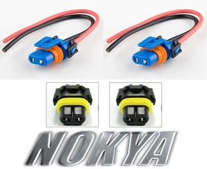Nokya Cablaggio Pigtail Femmina 9006 HB4 Nok9102 Spina Del Faro Riparazione - Picture 1 of 3