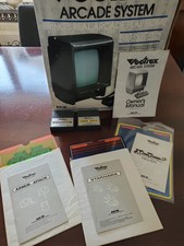 Vectrex Console w Two Game Cartridges