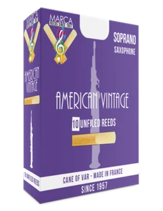 Marca American Vintage Soprano Saxophone Reeds - 10 Per Box - Picture 1 of 9