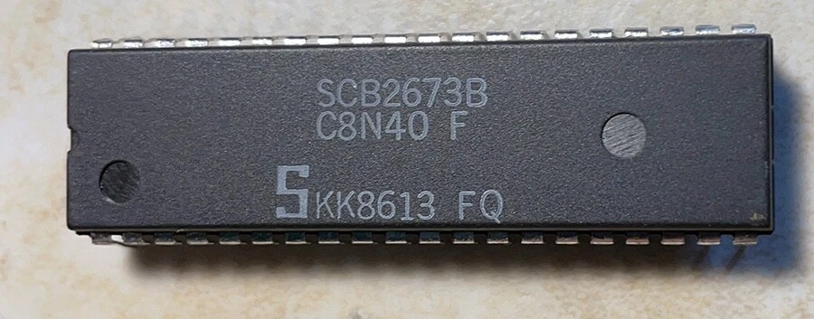 Signetics SCB2673BC8N04 2673 Video Attributes Controller - NOS - Image 1 of 1