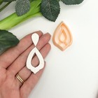 Moroccan Drop Clay Cutter • Jewellery & Earring Makers Tools • Donut Cutters
