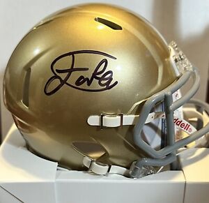 Isaiah Foskey Autograph Signed Notre Dame Fighting Irish Speed Mini Helmet - BAS