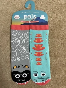 NWT Kids Gorilla Lizard Pals Mismatched Socks, Size Age 4-8, Shoe Size 7-12 - Picture 1 of 3
