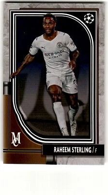 2021 Topps Museum Collection Raheem Sterling #6 - Image 1 of 2