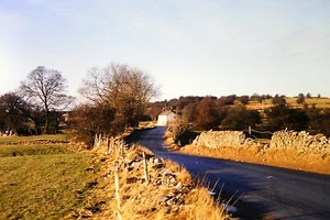 CHEADLE, TOLL HOUSE, Cheshire - Original 35mm SLIDE (c1970) - Foto 1 di 2