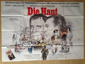Die Haut Kinoplakat Poster A0 Quer, 84x119cm, Burt Lancaster, Claudia Cardinale - Bild 1 von 1