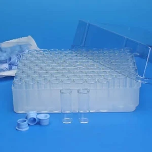 1mL Shell Vial Pack, 8mm Plug - Picture 1 of 1