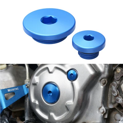 CNC Anodized Engine Cover Plug Kit for Yamaha WR250F WR450F YZ450F ATV YFZ450 - Image 1 of 4