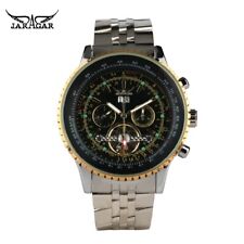 Luxury JARAGAR Watch Men's Automatic Mechanical Watches Date Tourbillon Reloj