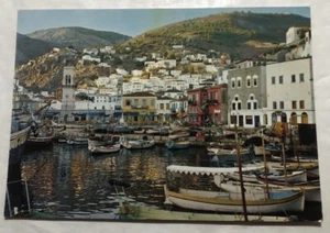 Hydra, Greece - Morning Sunbeams on the sea horse. Postcard (C3) - Picture 1 of 2
