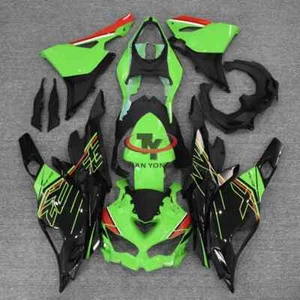 Injection Fairing Kit For Kawasaki NINJA ZX-4R ZX-4RR 2023 2024 2025 Green Black - Picture 1 of 12
