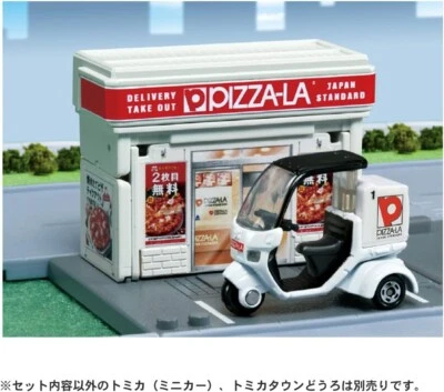 Takara Tomy Tomica Pizza Store Mini Car Toy From Japan - Image 1 of 4