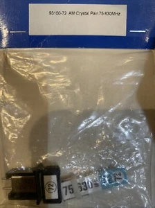 Vintage Airtronics 93100-72 AM Crystal Pair, 75.630 MHz New Old Stock - Picture 1 of 3