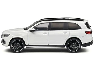 2020 Mercedes-Benz GLS Diamond White with AMG Wheels and Sunroof 1/43 - Picture 1 of 5