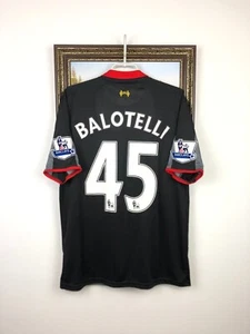 Liverpool Third football shirt 2014 Soccer #45 Balotelli Jersey Mens Trikot L - Picture 1 of 17